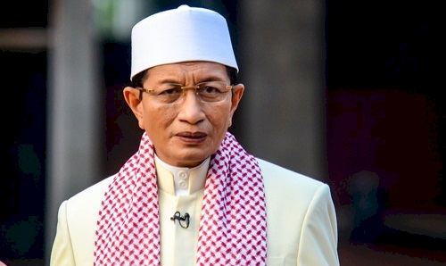 Imam besar Masjid Istiqlal Prof. Dr. KH. Nasaruddin Umar, MA