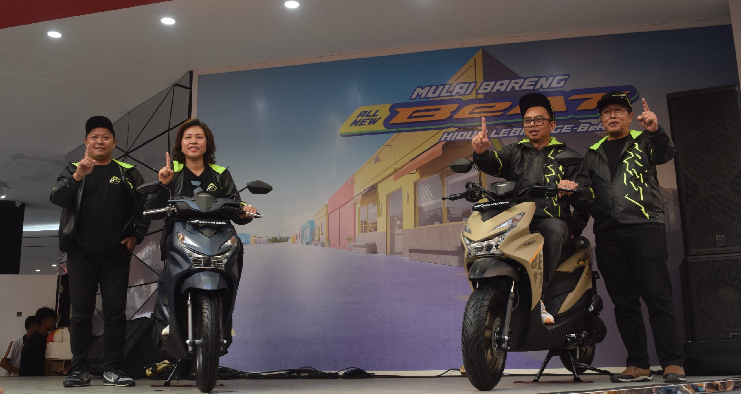 Sepeda Motor Honda di JFK 2024