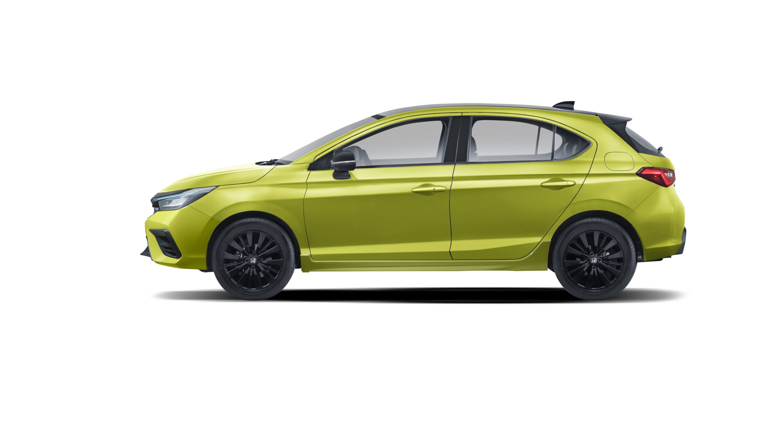 New Honda City Hatchback RS Electric Lime Metallic