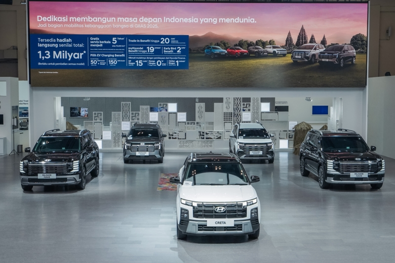 Booth Hyundai di GIIAS 2025