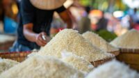 pedagang beras