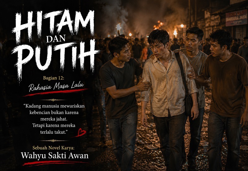 novel hitam dan putih