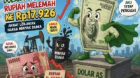 rupiah melemah